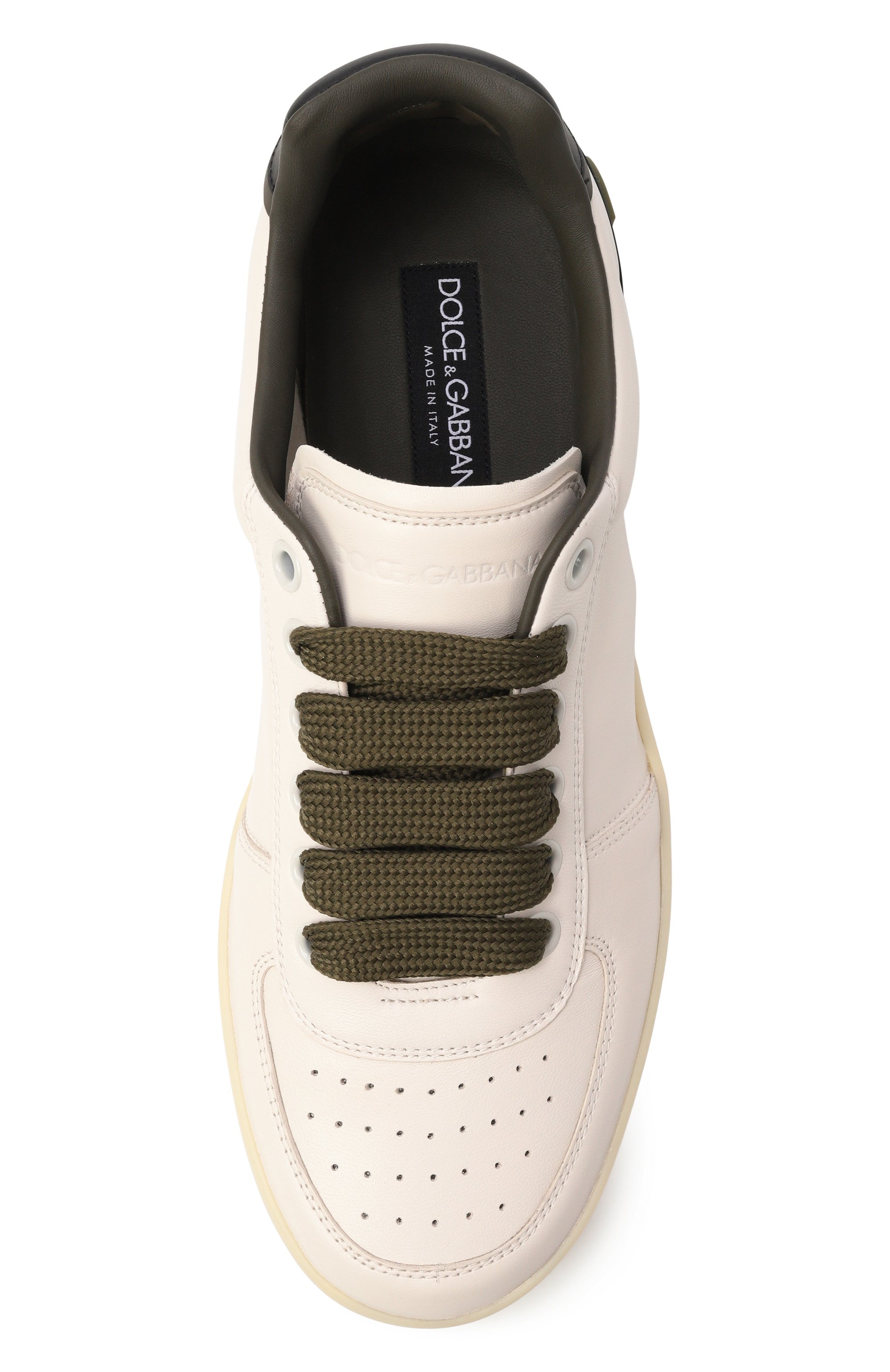 Кожаные кеды portofino DOLCE & GABBANA, арт. CS2392/A0218, фото 5