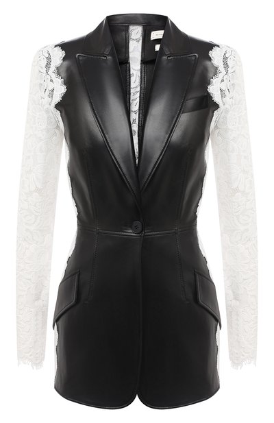 Кожаный жакет ALEXANDER MCQUEEN, арт. 610853/Q5AEW, фото 1