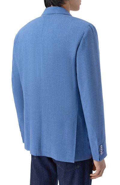 Пиджак из шерсти и шелка ANDREA CAMPAGNA, арт. SALINA/T26161, фото 4