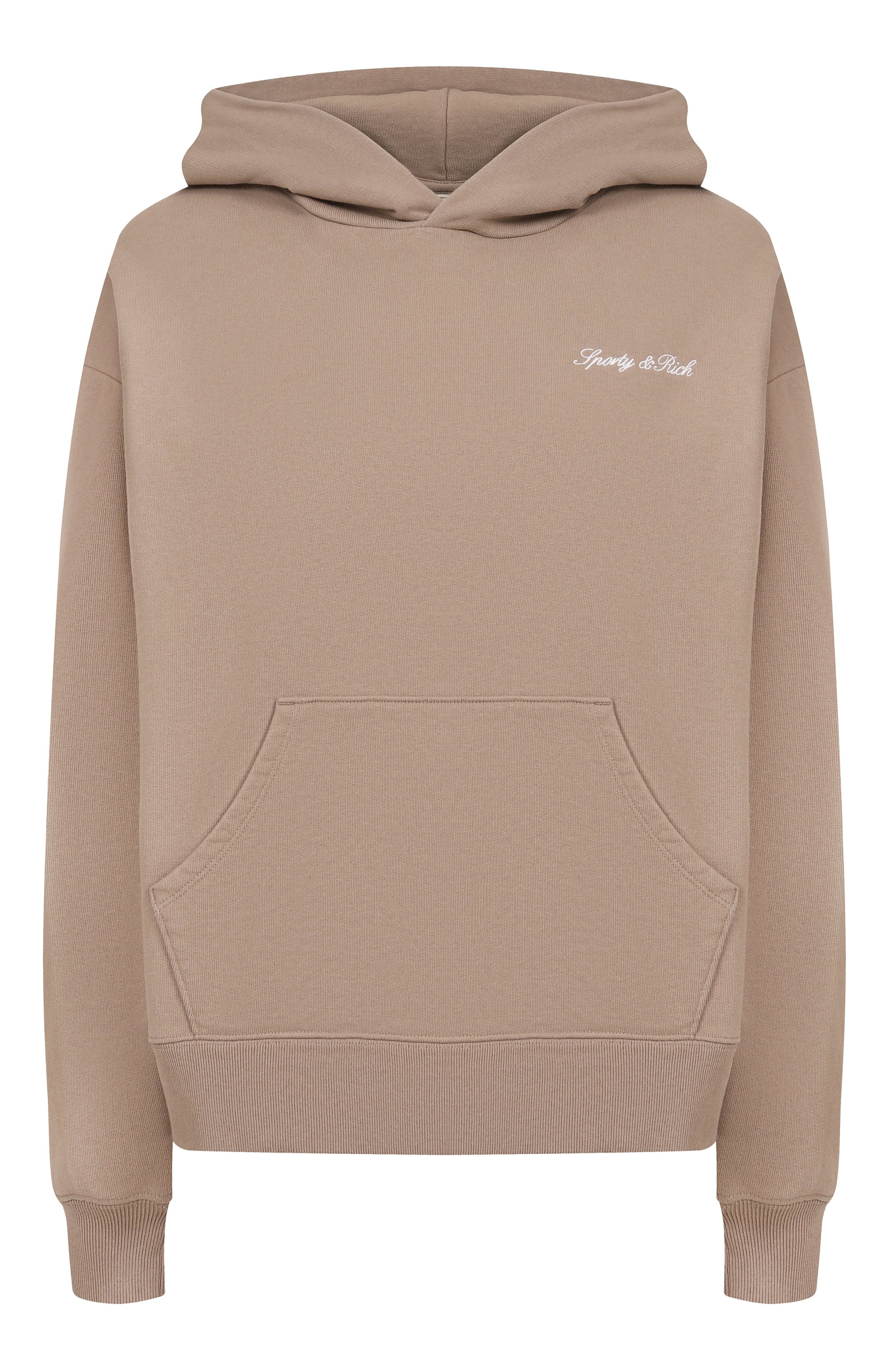 Хлопковое худи SPORTY AND RICH, арт. ST09168326BR08, фото 1