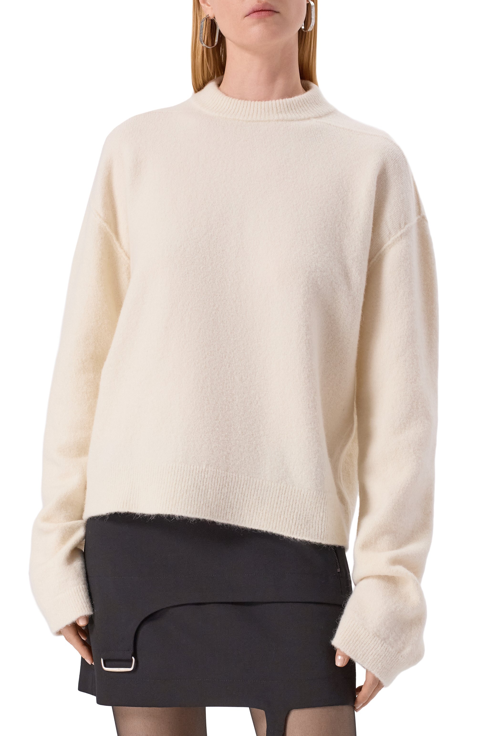 Шерстяной свитер RICK OWENS, арт. RP02E4655/KWP, фото 3