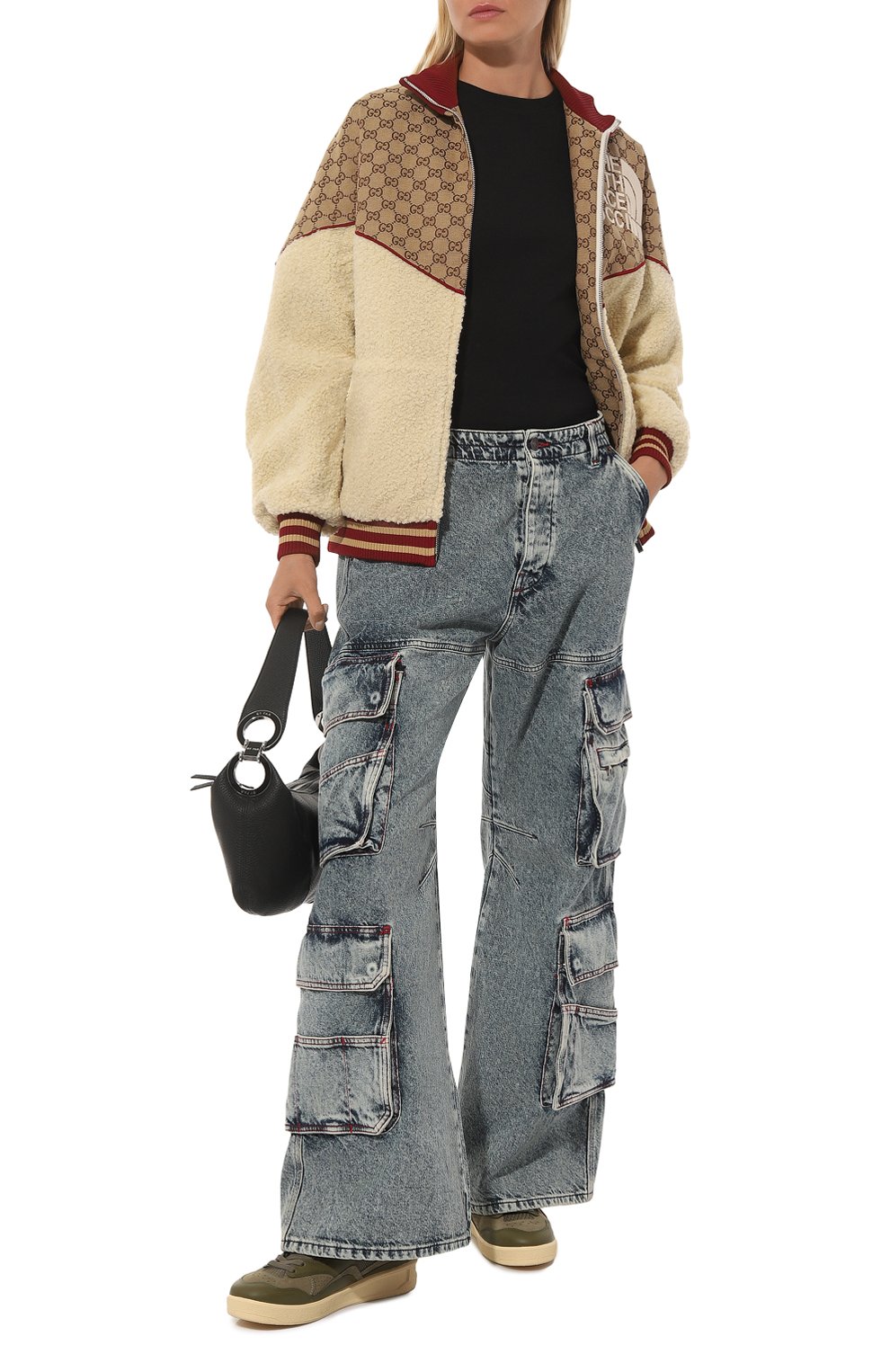 Толстовка the north face x gucci GUCCI разноцветного цвета по цене 172800 руб., арт. 672394 XJDS0, фото 2 Толстовка the north face x gucci GUCCI, арт. 672394 XJDS0, фото 2