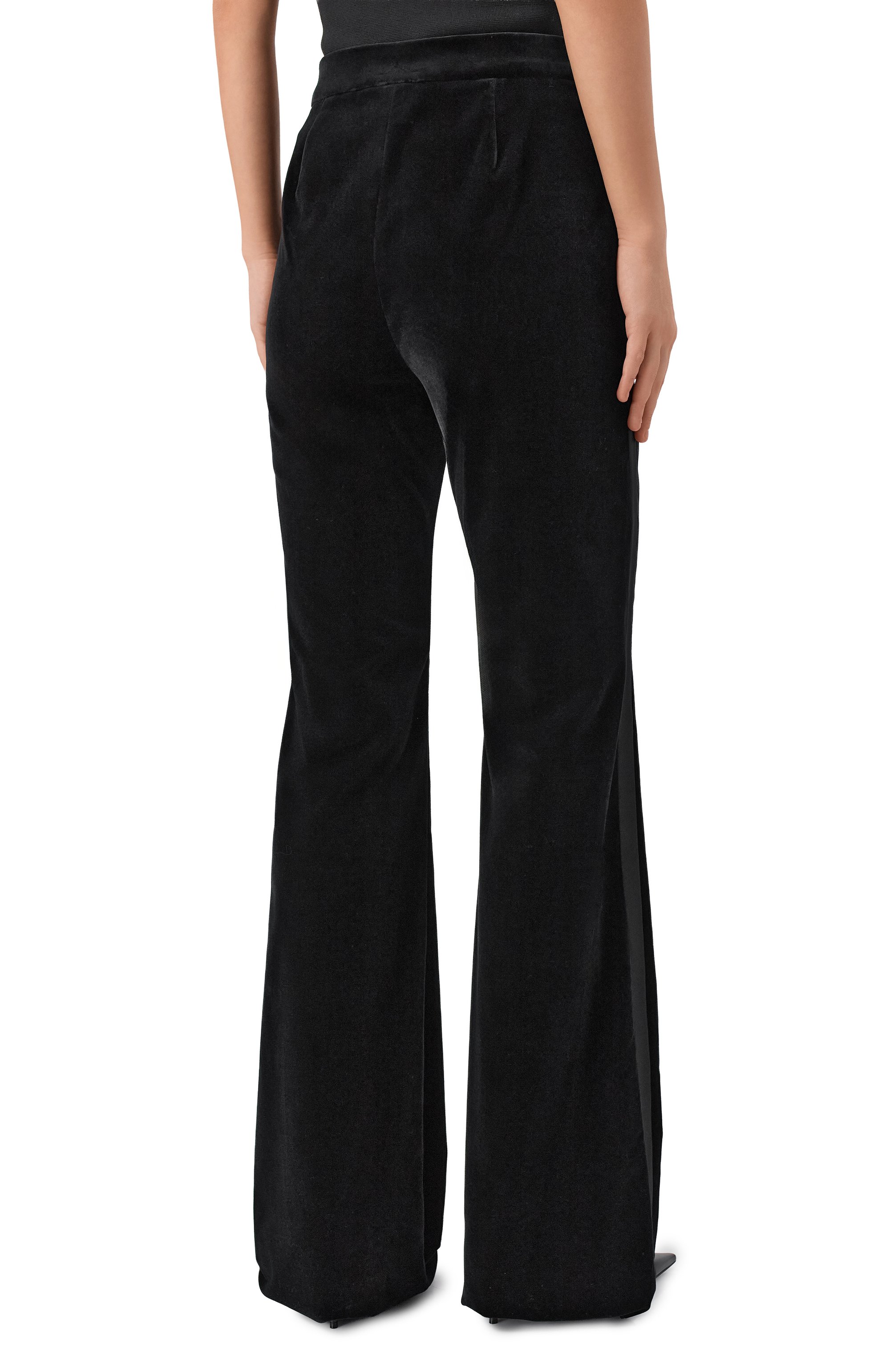 Бархатные брюки MAX MARA STUDIO, арт. VETRIN0, фото 4