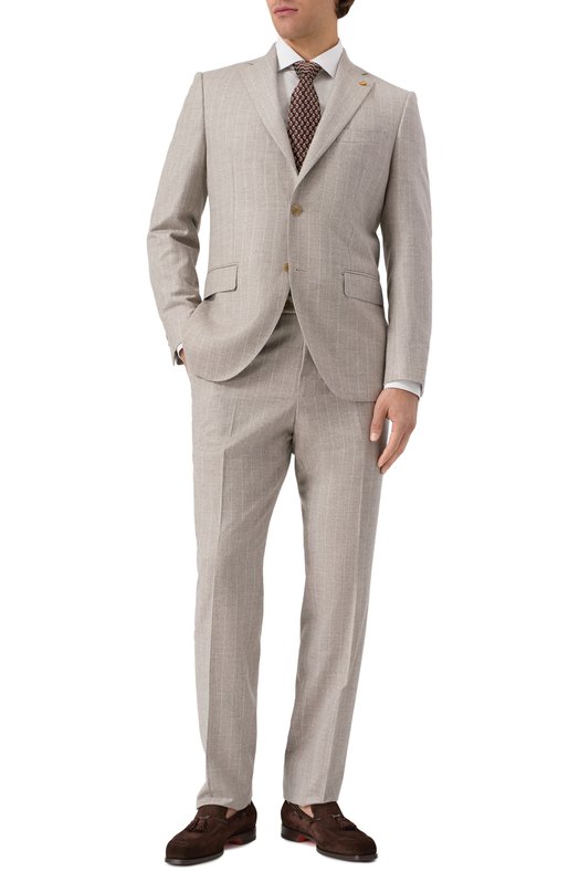 Хлопковая сорочка Zegna 9MS0MT/CT1063 Белый  9MS0MT/CT1063 Фото 2