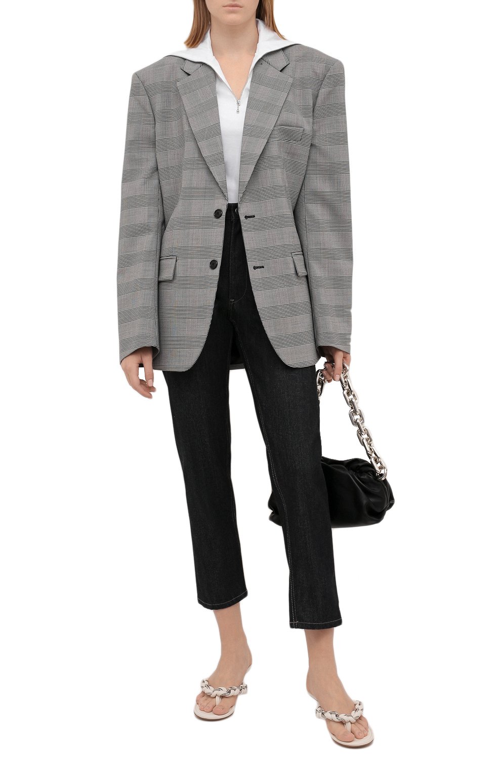 Хлопковый лонгслив JIL SANDER, арт. JPPT705503-WT257108, фото 2