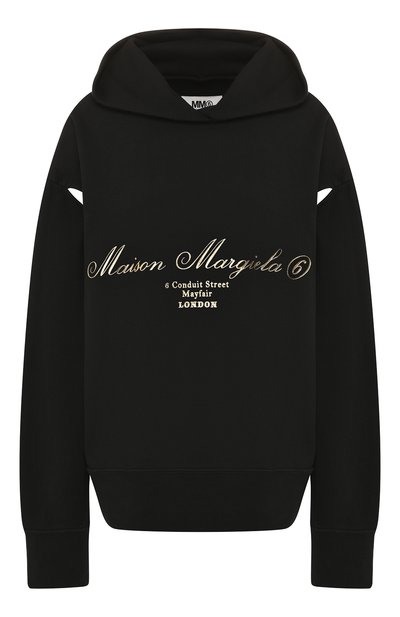 Хлопковое худи MM6, арт. S62GU0004/S25424, фото 1