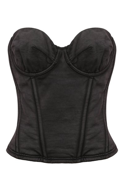 Женский хлопковый топ-бюстье BALENCIAGA, арт. 680773/TKVG6