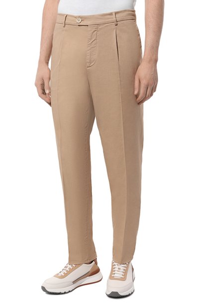 Хлопковые брюки BRUNELLO CUCINELLI, арт. M289LE1450, фото 3