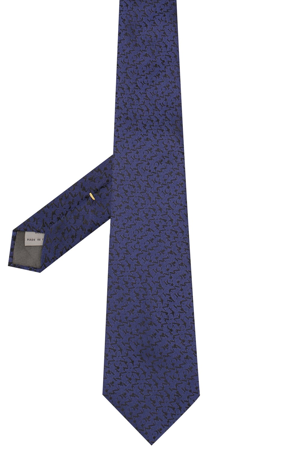 Шелковый галстук CANALI темно-синего цвета по цене 8995 руб., арт. 18/HJ02001, фото 2 Шелковый галстук CANALI, арт. 18/HJ02001, фото 2