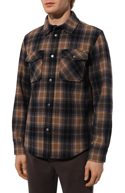 Шерстяная рубашка WOOLRICH, арт. CFWOOS0065MRUT3093, фото 3