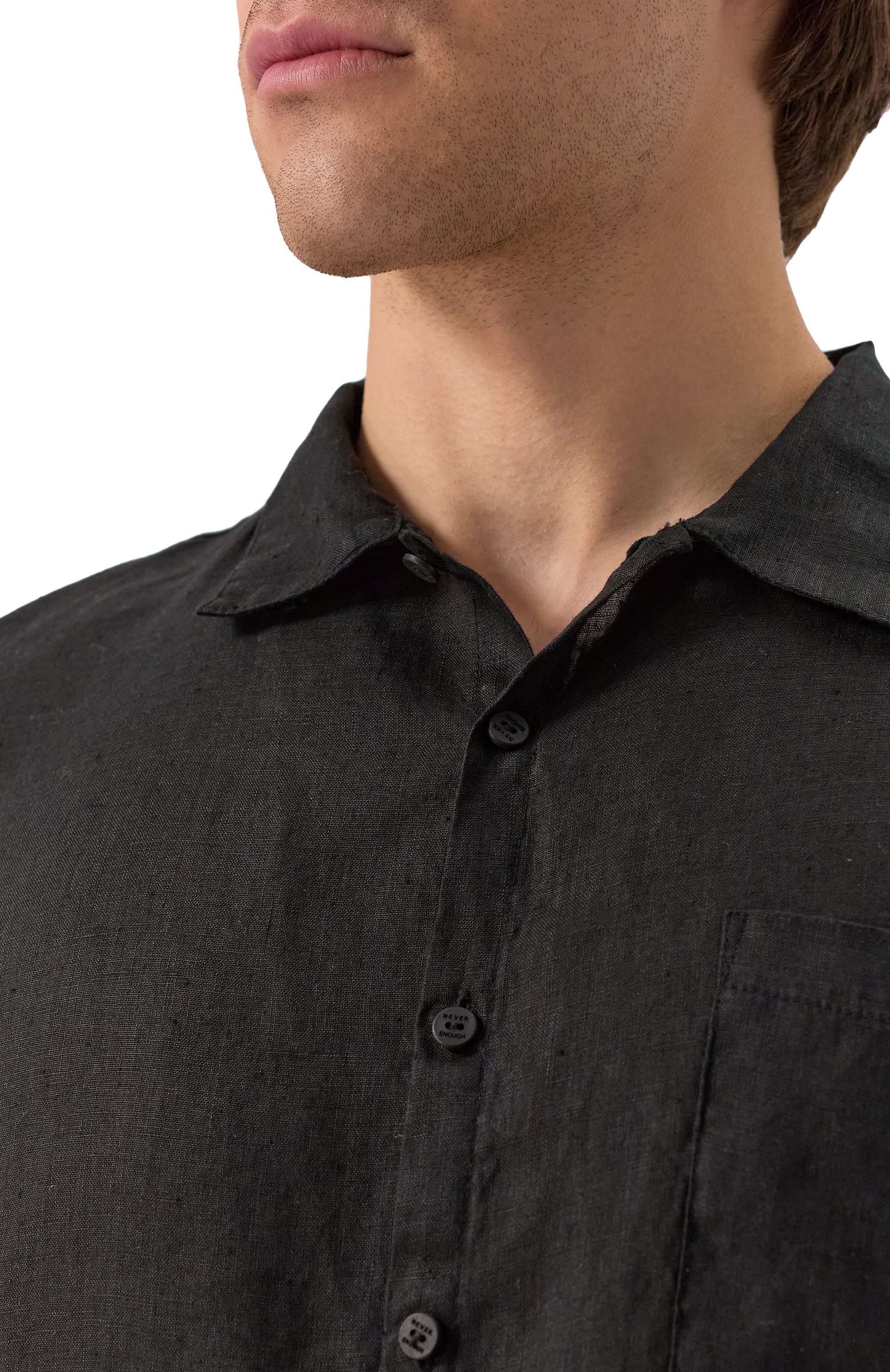 Льняная рубашка NEVER ENOUGH, арт. MSL024, фото 5