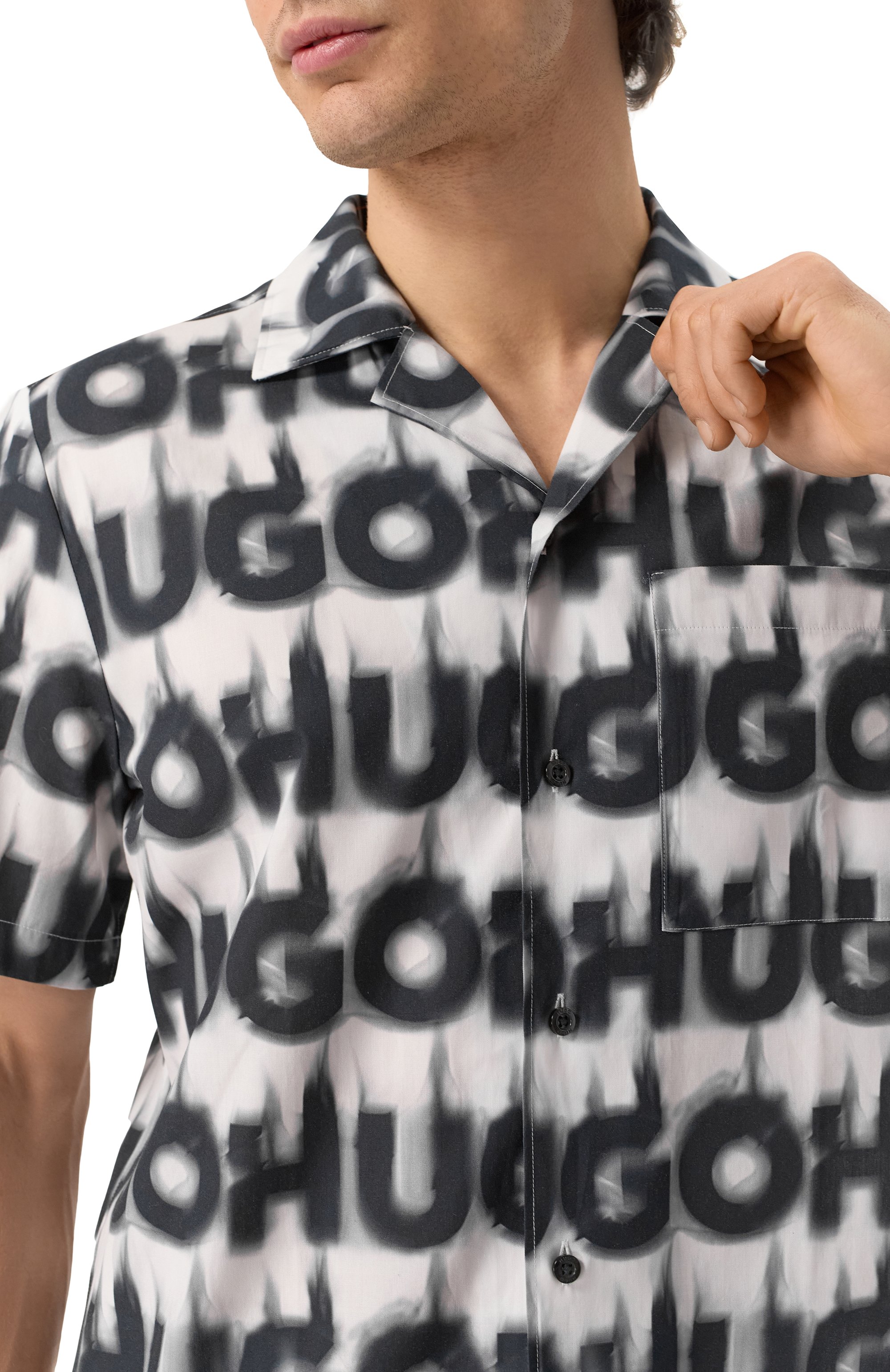 Хлопковая рубашка HUGO, арт. 50534240, фото 5