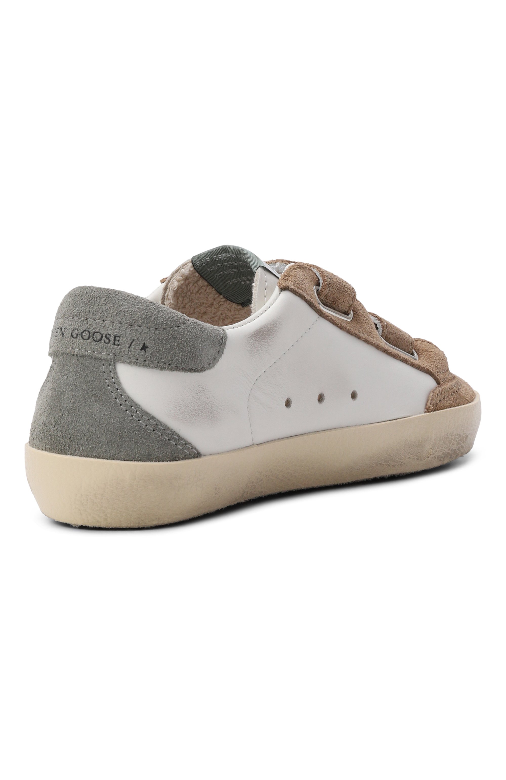 Кожаные кеды old school GOLDEN GOOSE DELUXE BRAND, арт. GYF00924.F008035, фото 3