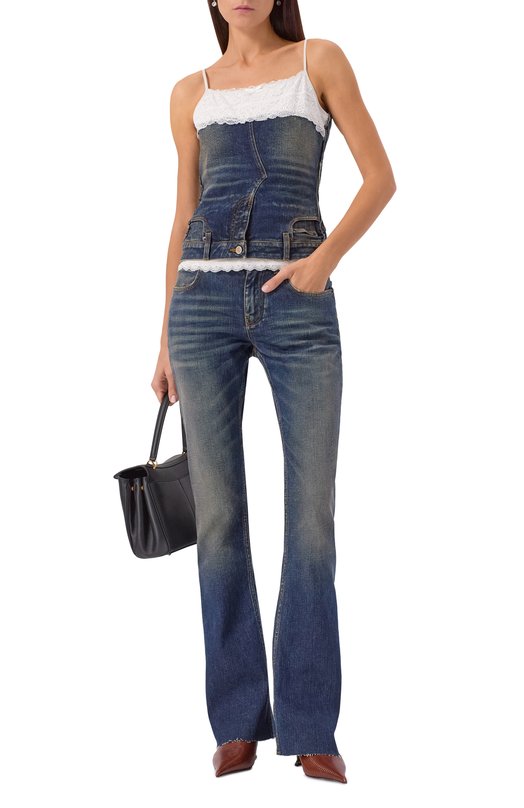 Джинсовый топ Balenciaga 838716/TSWC4 Синий  838716/TSWC4 Фото 2
