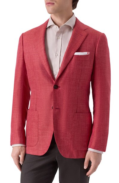 Пиджак из кашемира и шелка KITON, арт. UG81K06T46, фото 4