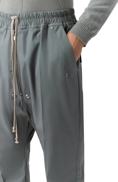 Хлопковые брюки RICK OWENS, арт. RU02E1361/TE, фото 5