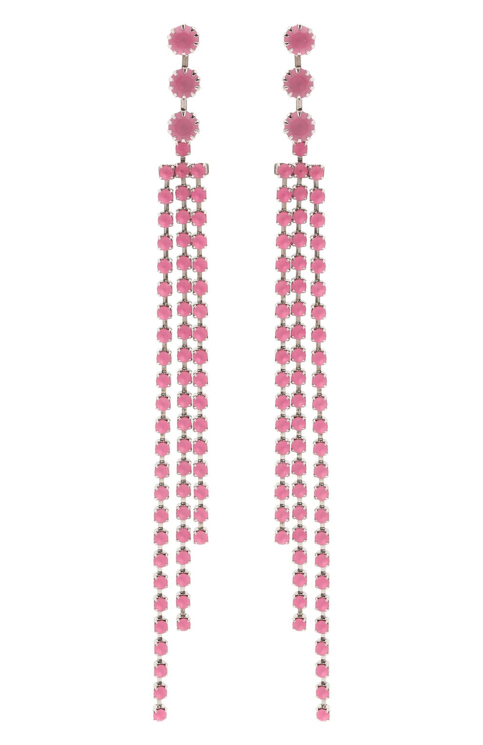 Серьги ISABEL MARANT розового цвета по цене 31650 руб., арт. BL0833-21A013B, фото 1 Серьги ISABEL MARANT, арт. BL0833-21A013B, фото 1