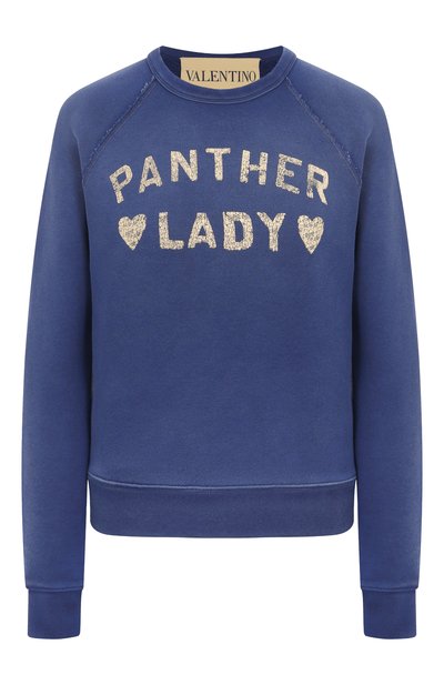 Женский хлопковый свитшот VALENTINO, арт. 7B3MF24P9GM
