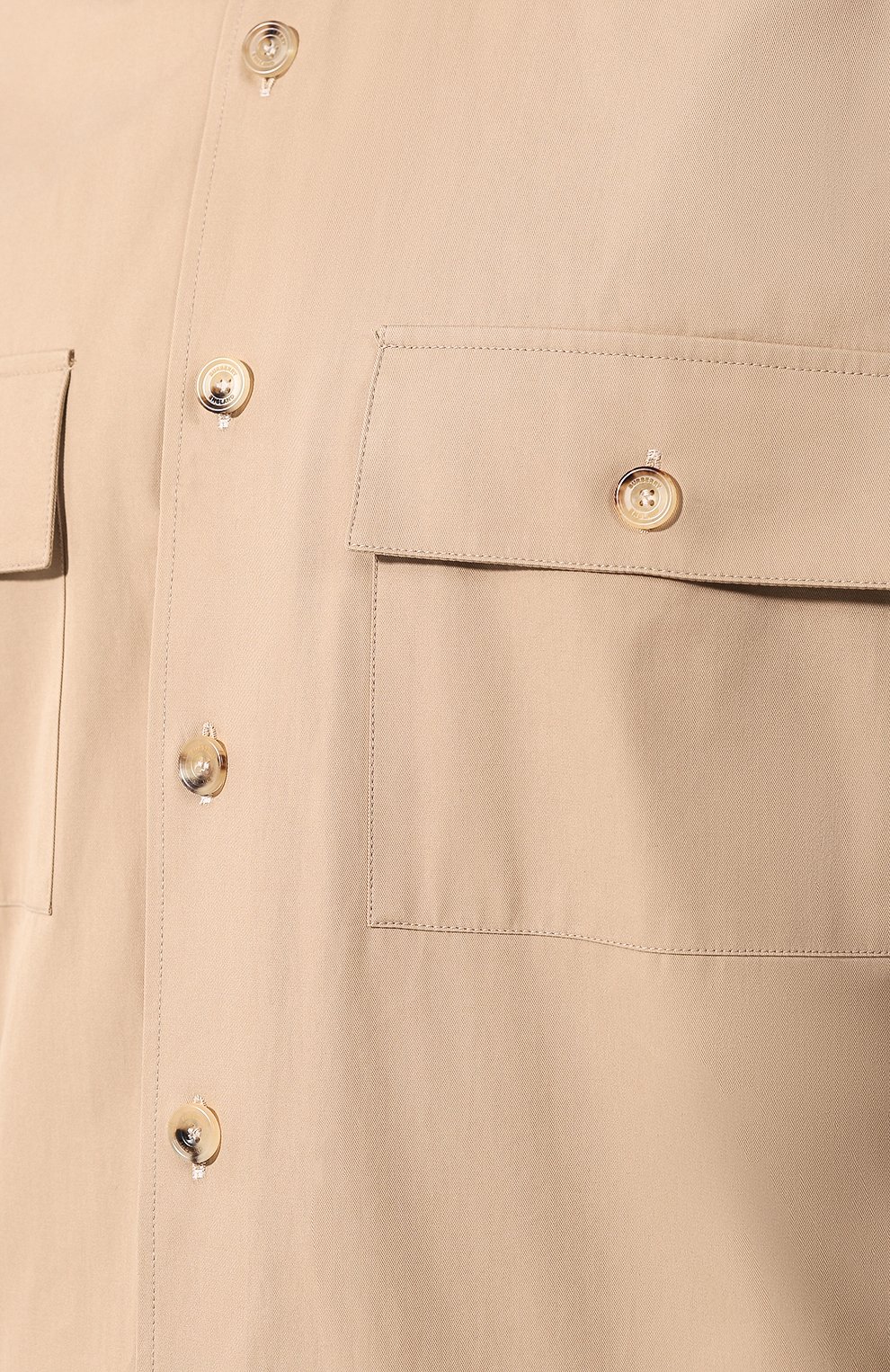 Хлопковая рубашка BURBERRY, арт. 8023756, фото 5