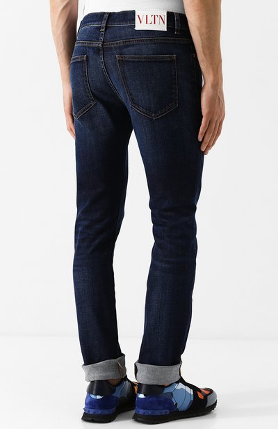 Джинсы прямого кроя VALENTINO, арт. QV3DEK2JKHQ, фото 4