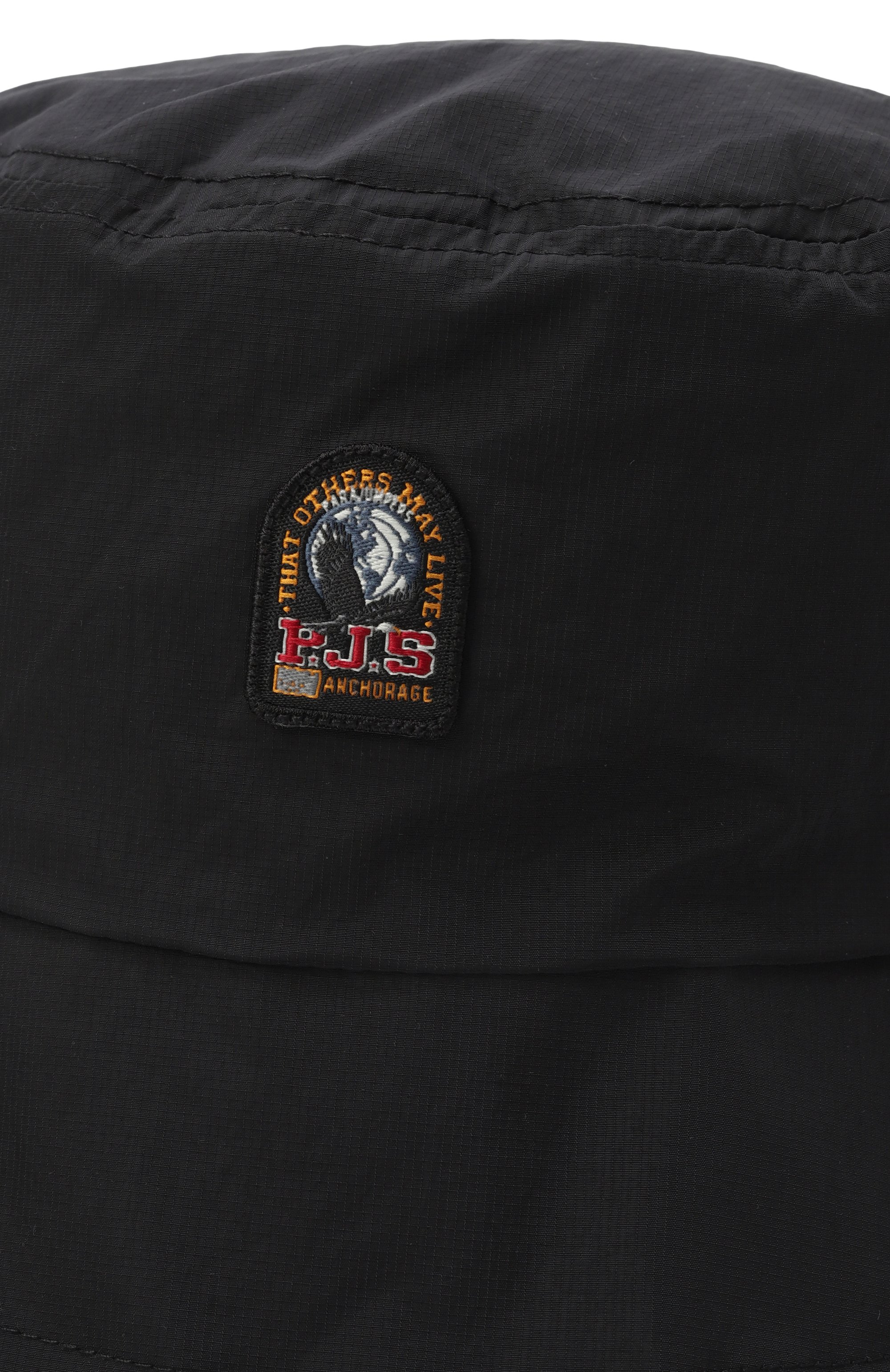 Панама PARAJUMPERS черного цвета по цене 10450 руб., арт. PABUHA30, фото 4 Панама PARAJUMPERS, арт. PABUHA30, фото 4