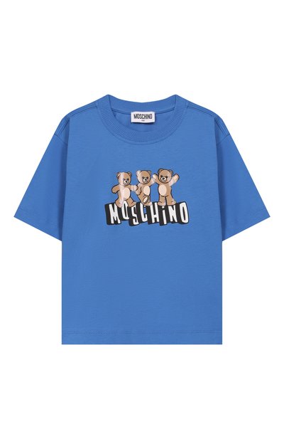 Хлопковая футболка MOSCHINO, арт. HUM05P/LAA23