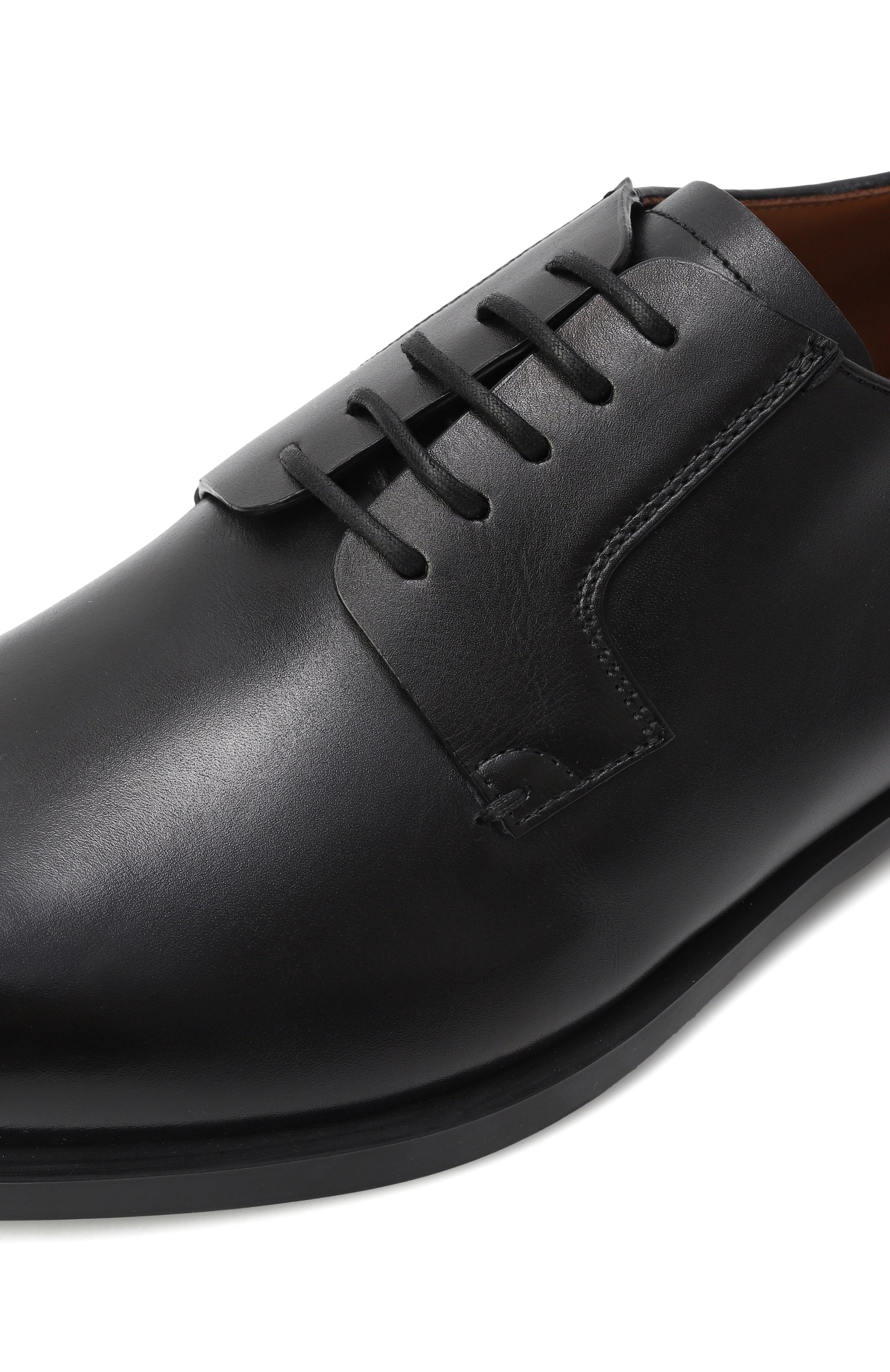 Кожаные дерби ZEGNA темно-синего цвета по цене 112500 руб., арт. A6049Z/LHCGP, фото 7 Кожаные дерби ZEGNA, арт. A6049Z/LHCGP, фото 7