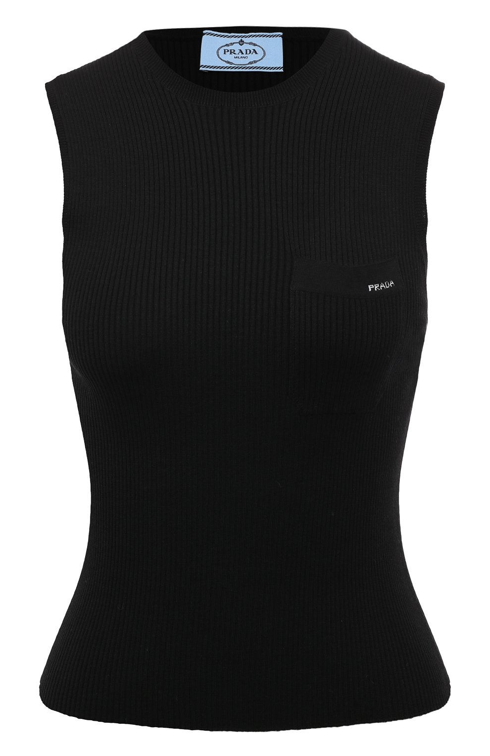 Топ из шерсти и шелка PRADA, арт. P29901-1XA3-F0002-202, фото 1