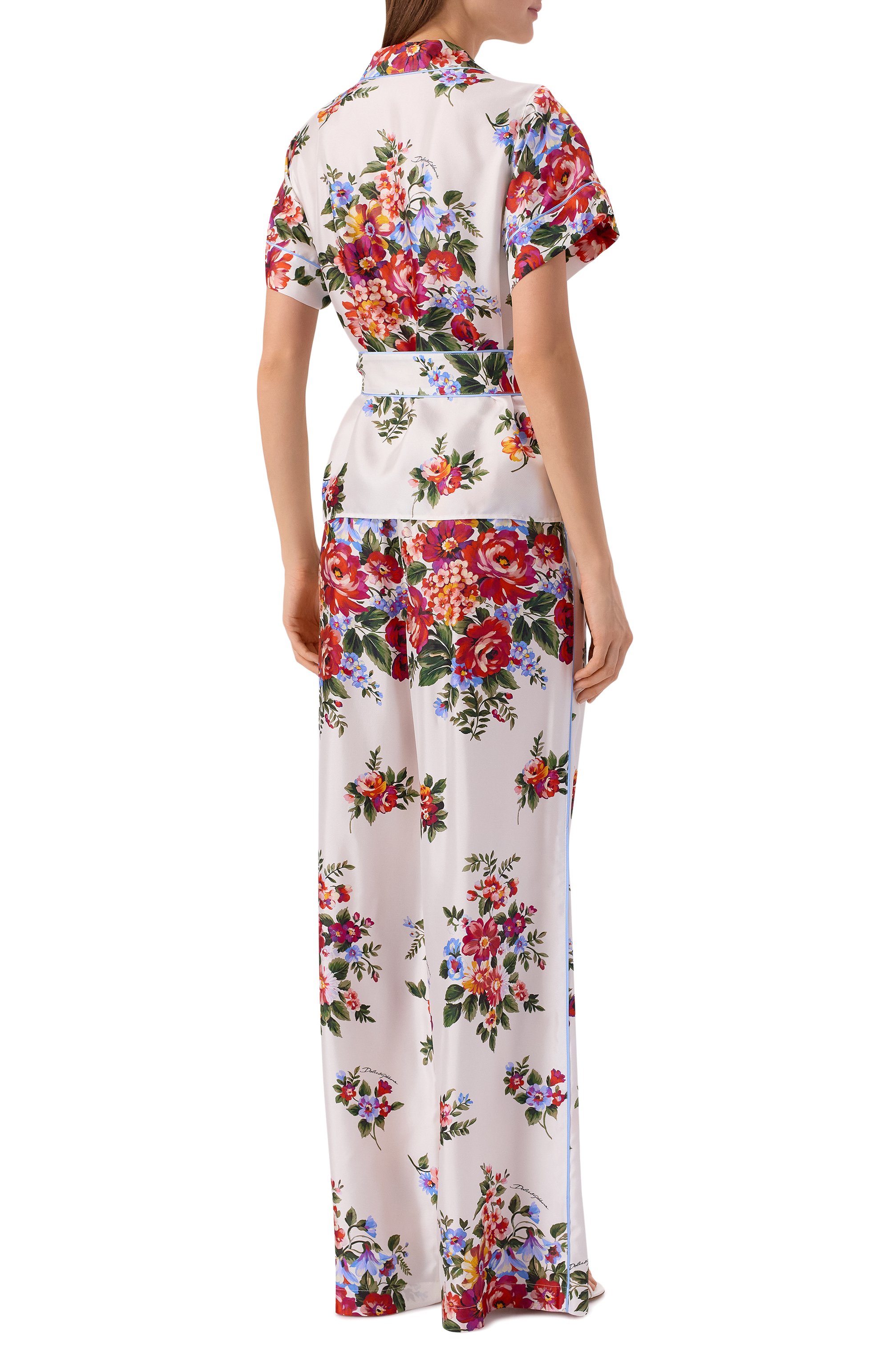 Шелковая рубашка DOLCE & GABBANA, арт. F5S23T/IS11I, фото 4