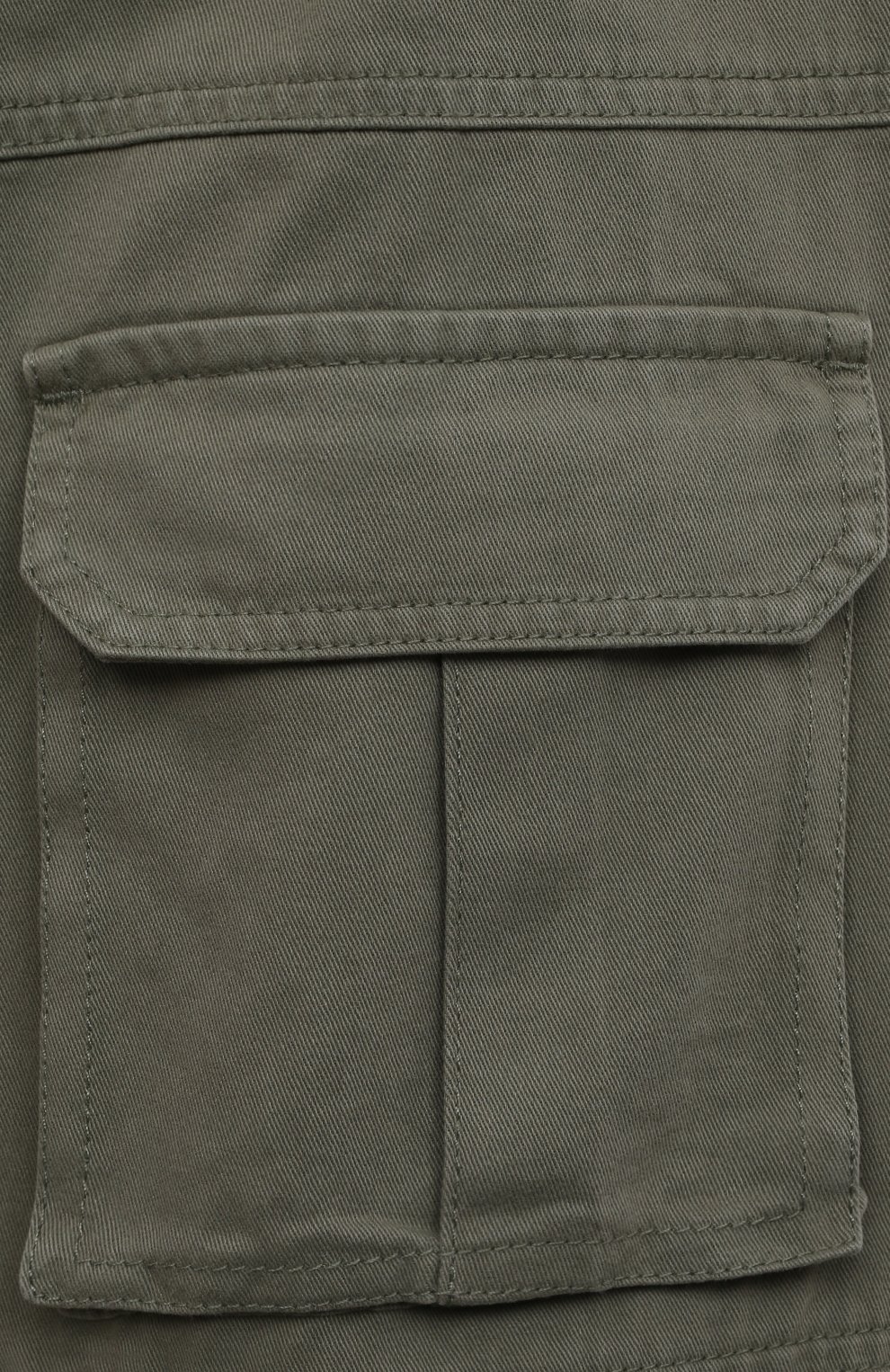 Хлопковые брюки-карго STELLA MCCARTNEY хаки цвета по цене 15950 руб., арт. TS6P90, фото 3 Хлопковые брюки-карго STELLA MCCARTNEY, арт. TS6P90, фото 3