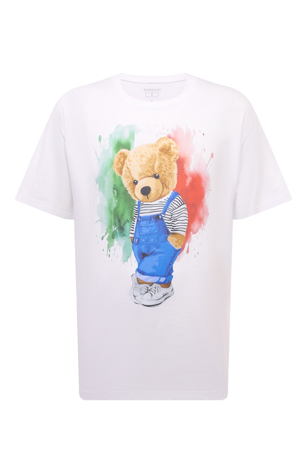 Хлопковая футболка BISIBIGLIO, арт. SAL0TED ITALIAN, фото 1