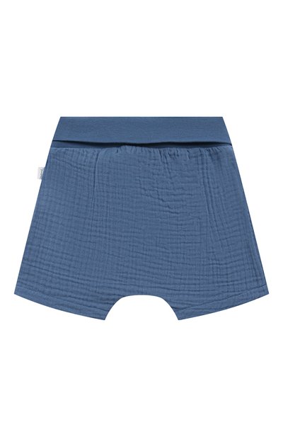 Хлопковые шорты SANETTA синего цвета по цене 4310 руб., арт. 11368, фото 2 Хлопковые шорты SANETTA, арт. 11368, фото 2