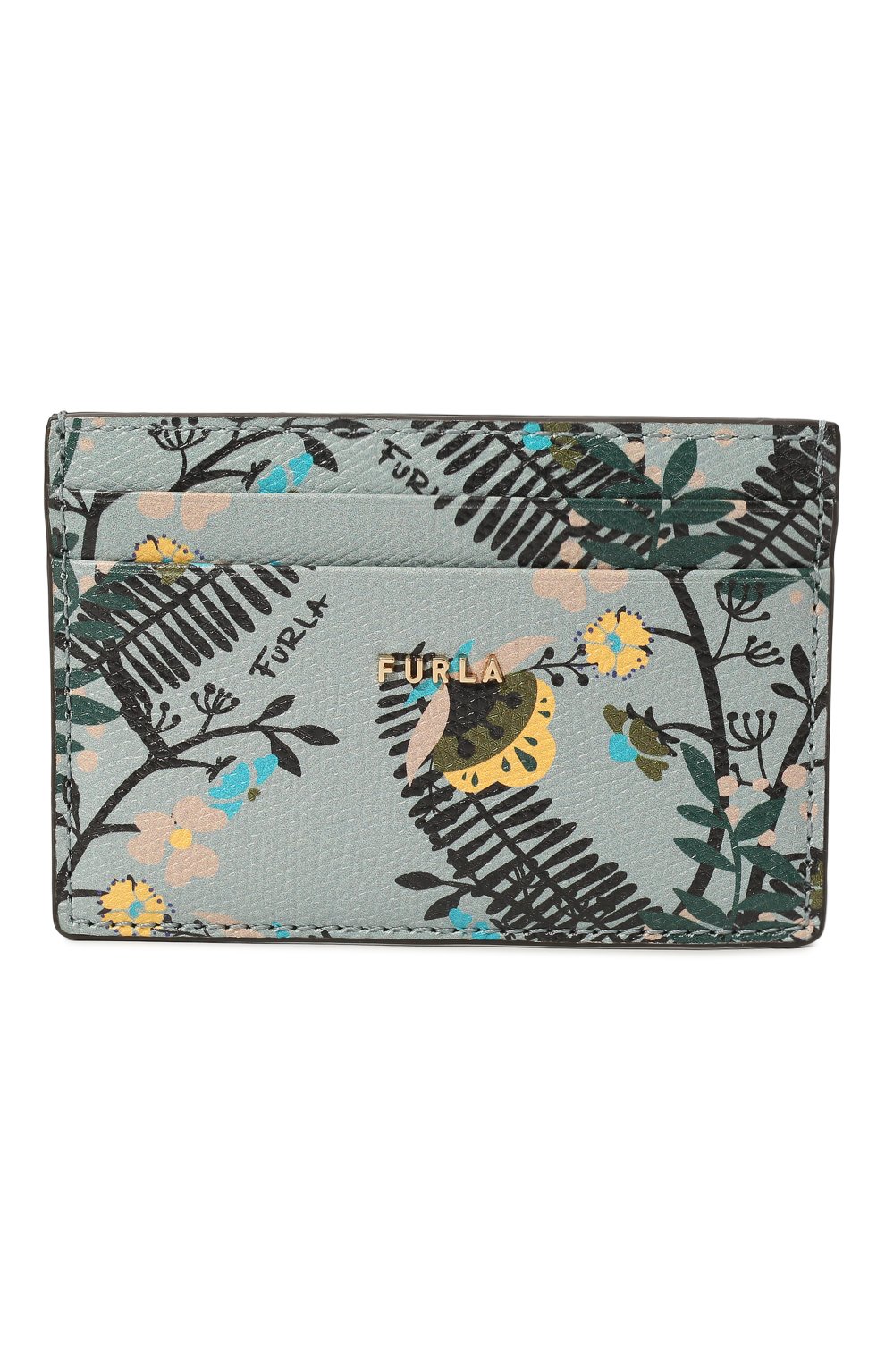 Кожаный футляр для кредитных карт FURLA синего цвета по цене 6050 руб., арт. PCZ2UNO/BX1189, фото 1 Кожаный футляр для кредитных карт FURLA, арт. PCZ2UNO/BX1189, фото 1