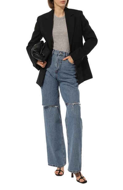 Хлопковый лонгслив JAMES PERSE, арт. WUA3361/HGY, фото 2