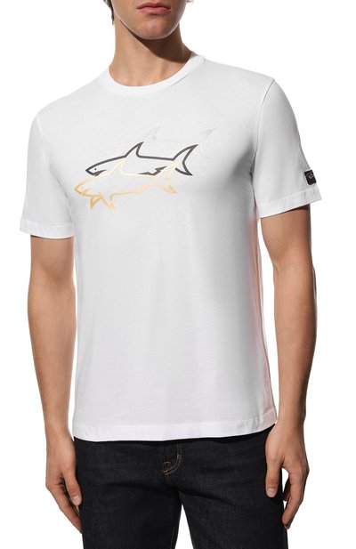 Хлопковая футболка PAUL&SHARK, арт. 23411194, фото 3