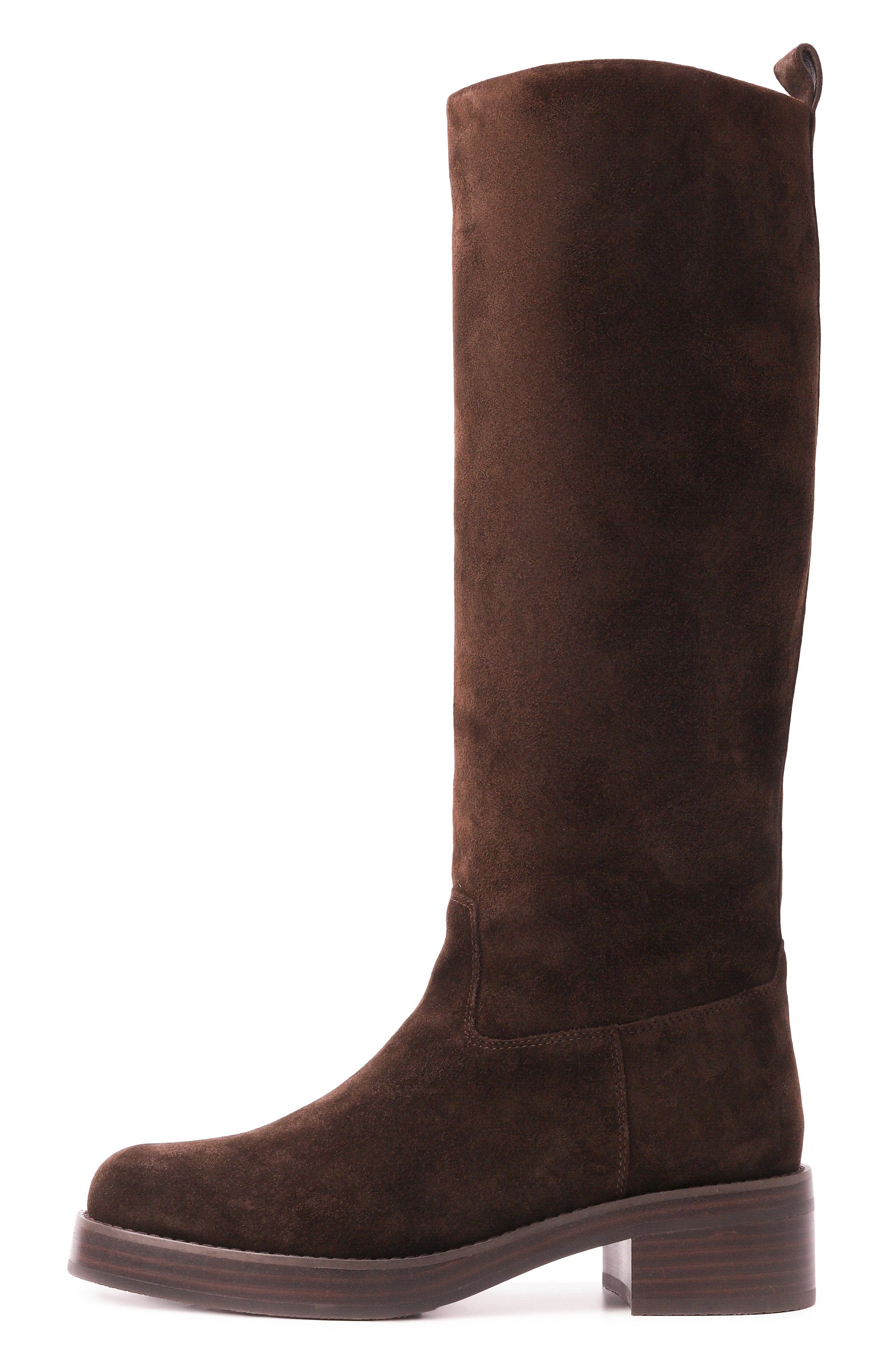 Замшевые сапоги 12 STOREEZ, арт. 134707, фото 4