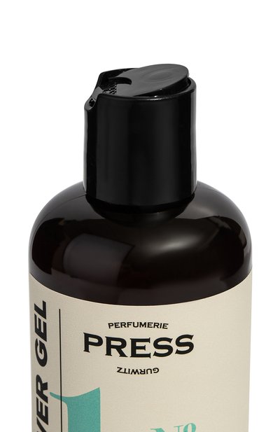 Гель для душа №1, vetiver, orchid, grapefruit (300ml) PRESS GURWITZ PERFUMERIE бесцветного цвета по цене 1430 руб., арт. 4631159194010, фото 3 Гель для душа №1, vetiver, orchid, grapefruit (300ml) PRESS GURWITZ PERFUMERIE, арт. 4631159194010, фото 3