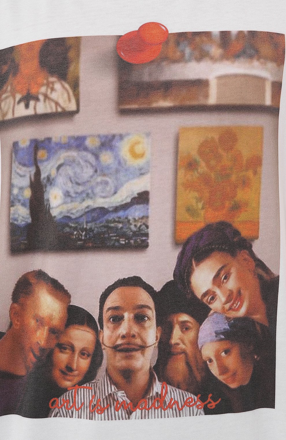 Хлопковая футболка BISIBIGLIO, арт. ART IS MADNESS, фото 5