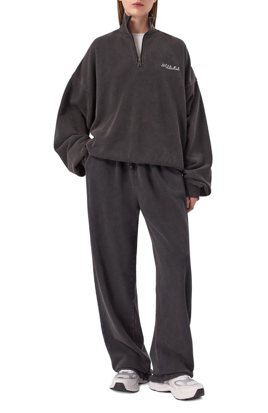 Брюки из хлопка и шерсти Addicted FT2305.1 Чёрный  FT2305.1 Фото 2