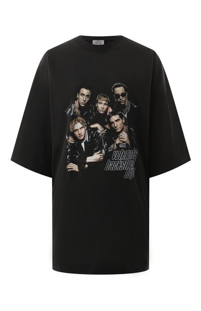 Хлопковая футболка VETEMENTS, арт. UA66TR620B