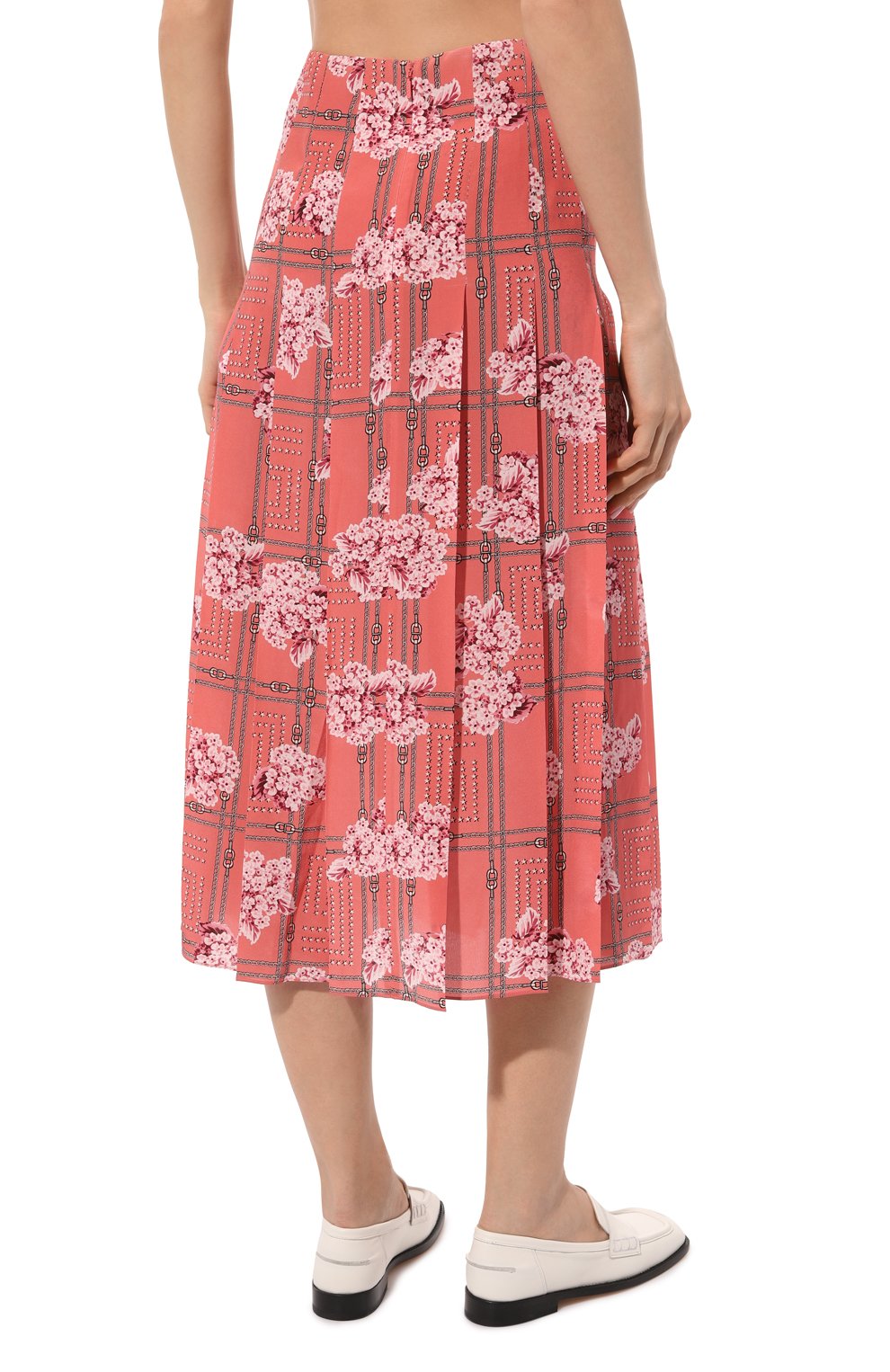 Шелковая юбка GUCCI, арт. 409370 ZAGVZ, фото 4