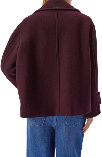 Шерстяное полупальто CHLOÉ, арт. CH25WMA96272, фото 4