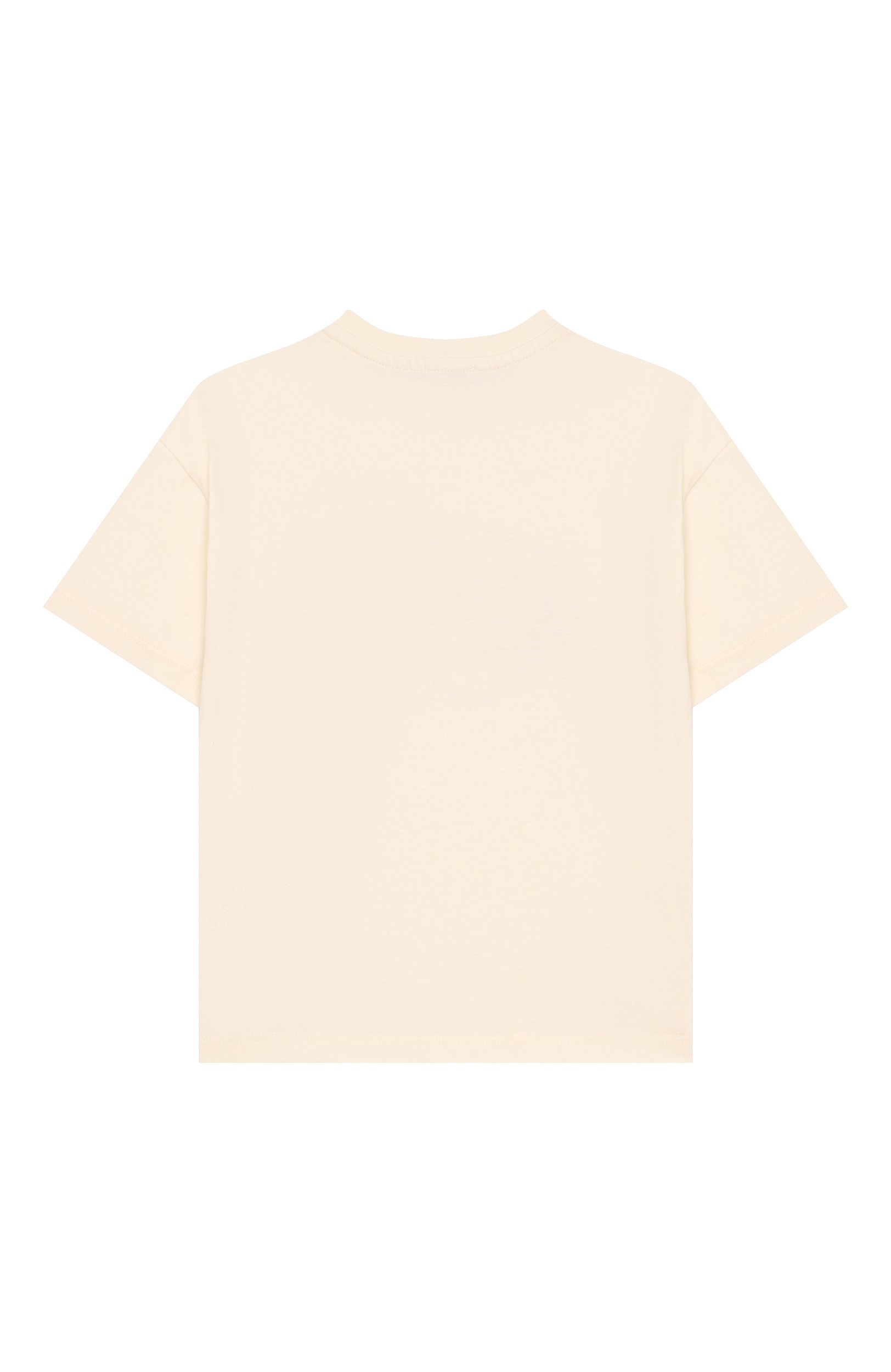 Хлопковая футболка MSGM KIDS, арт. F6MSJUTH038, фото 2