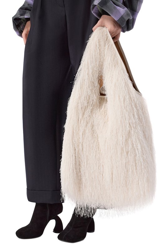 Сумка Dries Van Noten 252-011528-2031 Кремовый  252-011528-2031 Фото 2