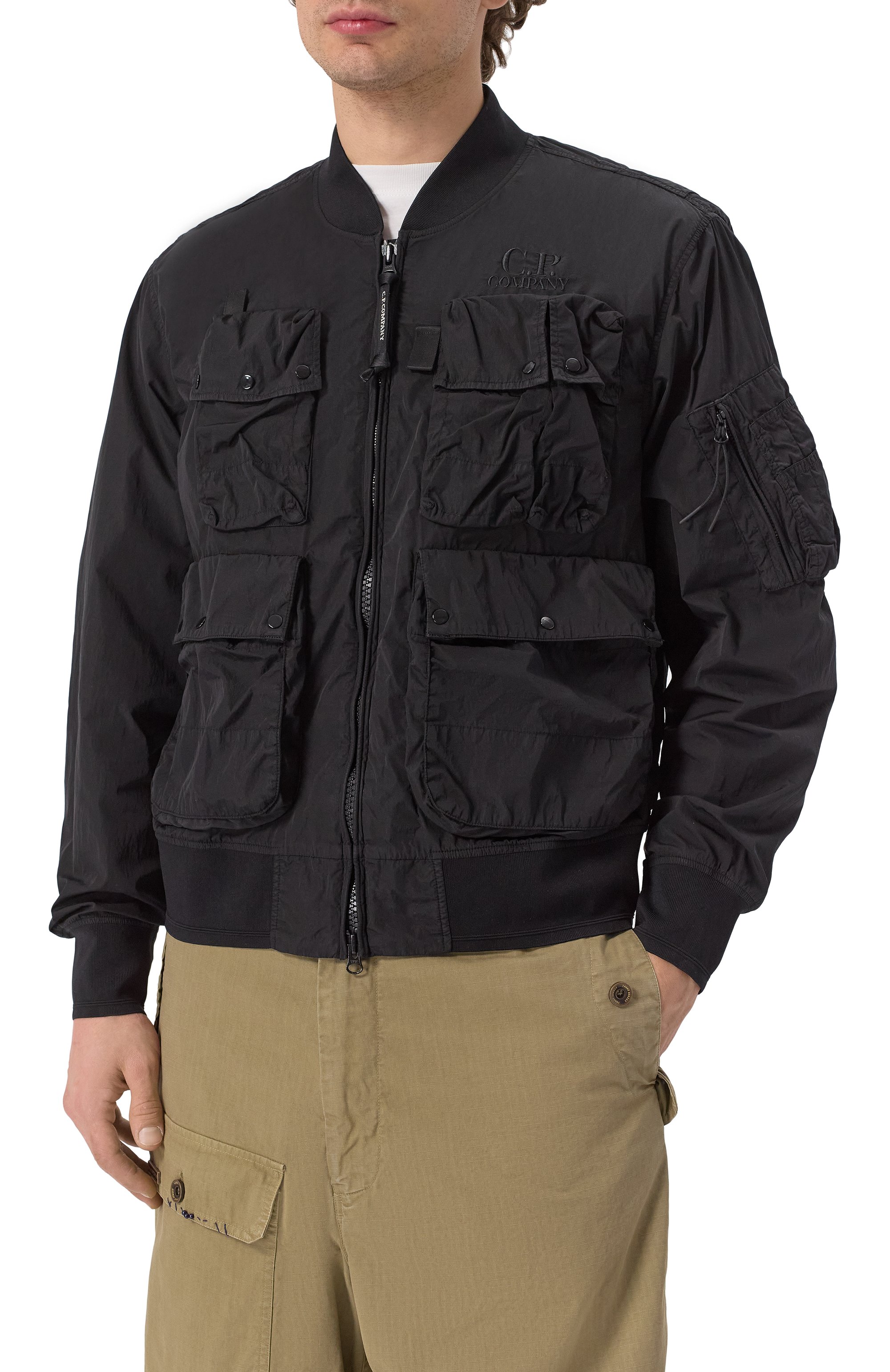 Бомбер C.P. COMPANY, арт. 18CM0W010A005904G, фото 3