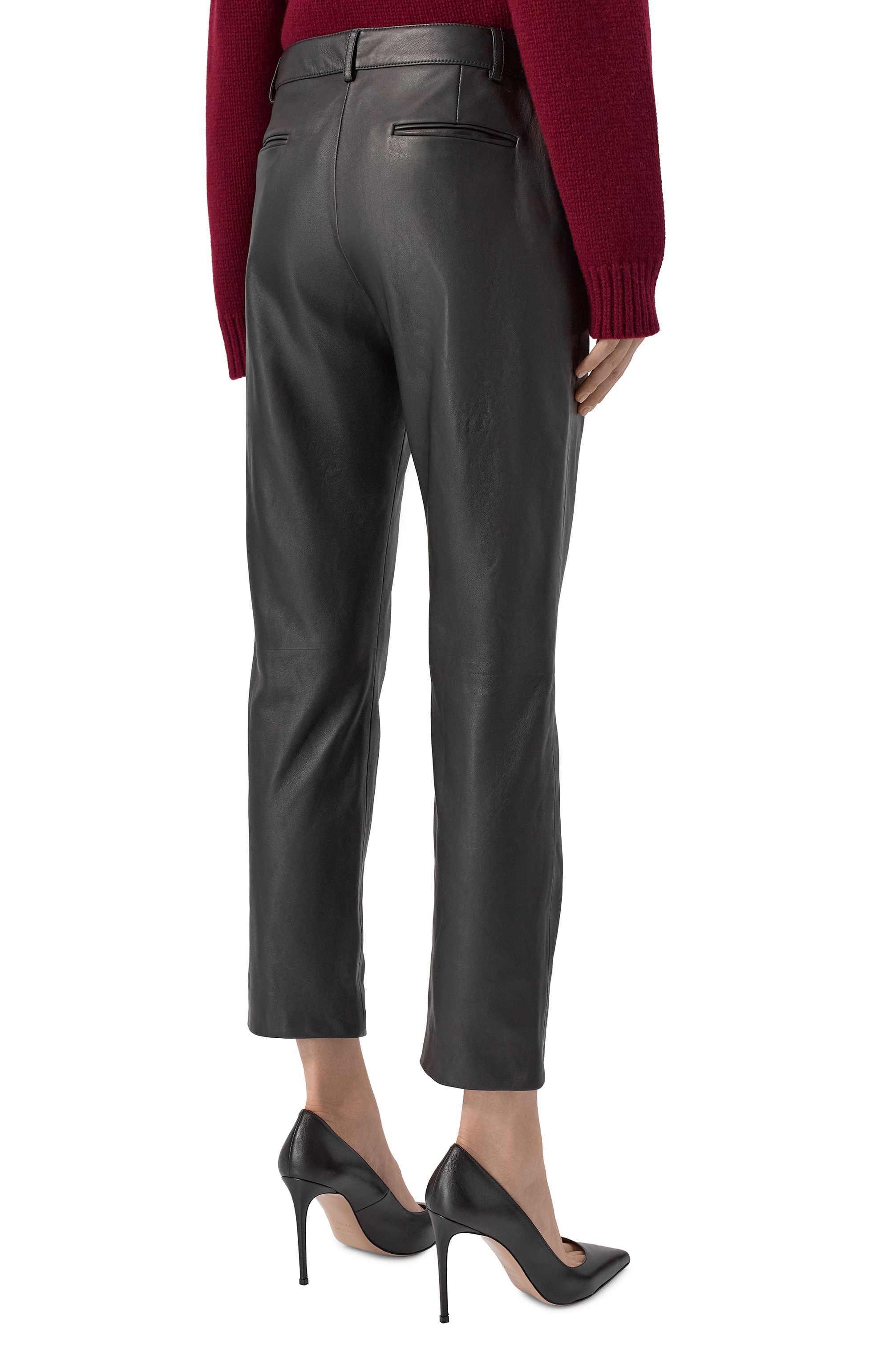 Кожаные брюки ELIE SAAB, арт. P0169NR26/L0001, фото 4