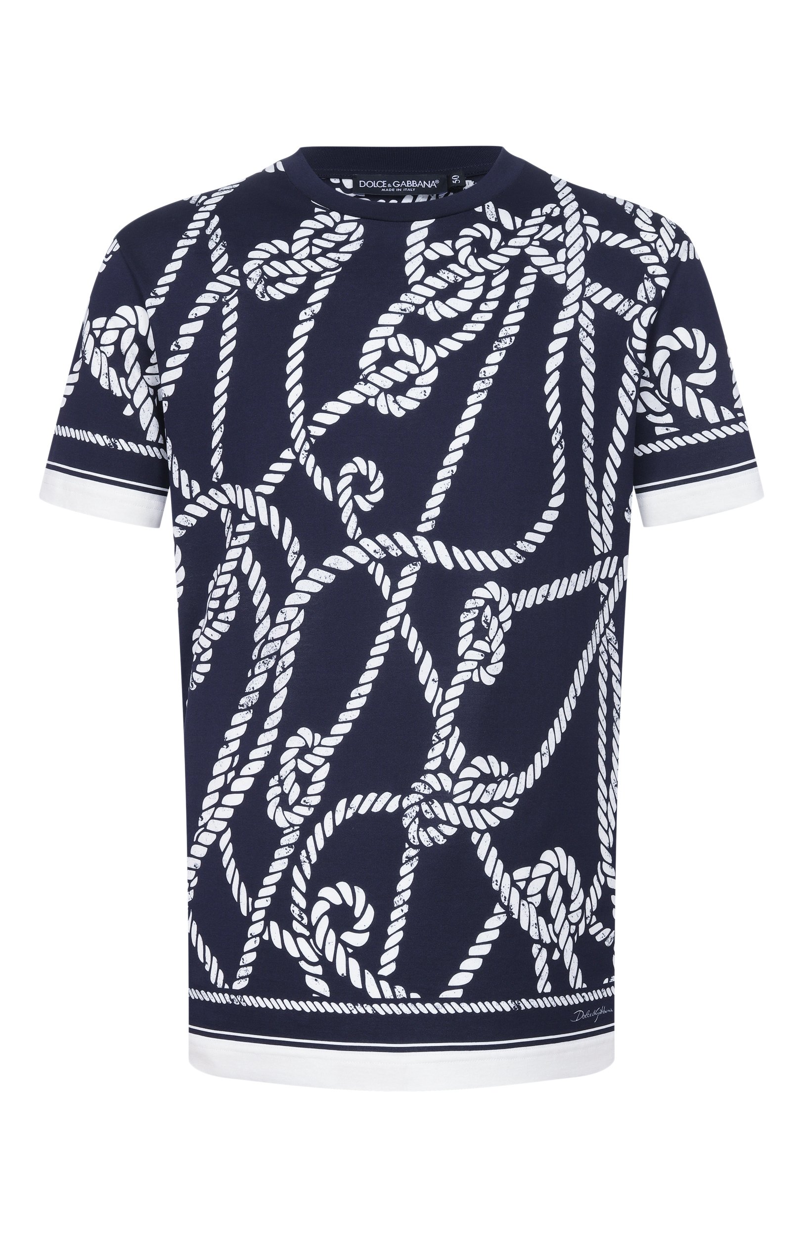 Хлопковая футболка DOLCE & GABBANA, арт. G8RN8T/II7L5, фото 1