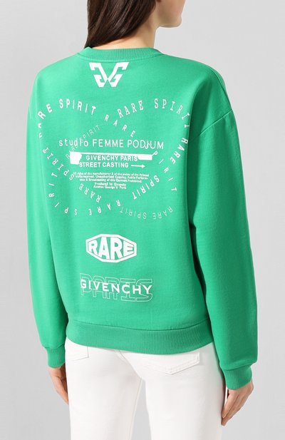 Хлопковый свитшот GIVENCHY, арт. BW70013Z33, фото 4