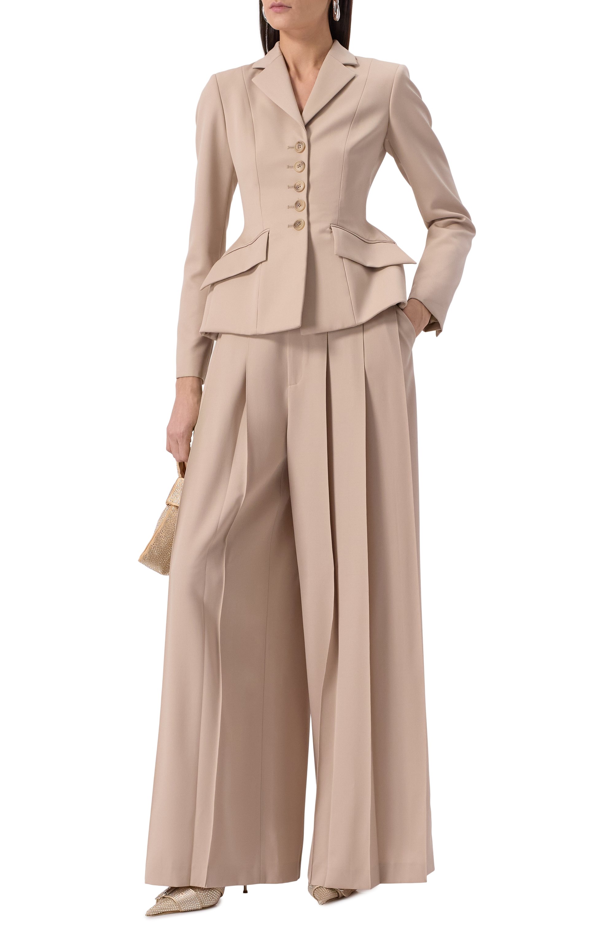 Шерстяные брюки GIUSEPPE DI MORABITO, арт. 04SSPA119 04410, фото 2