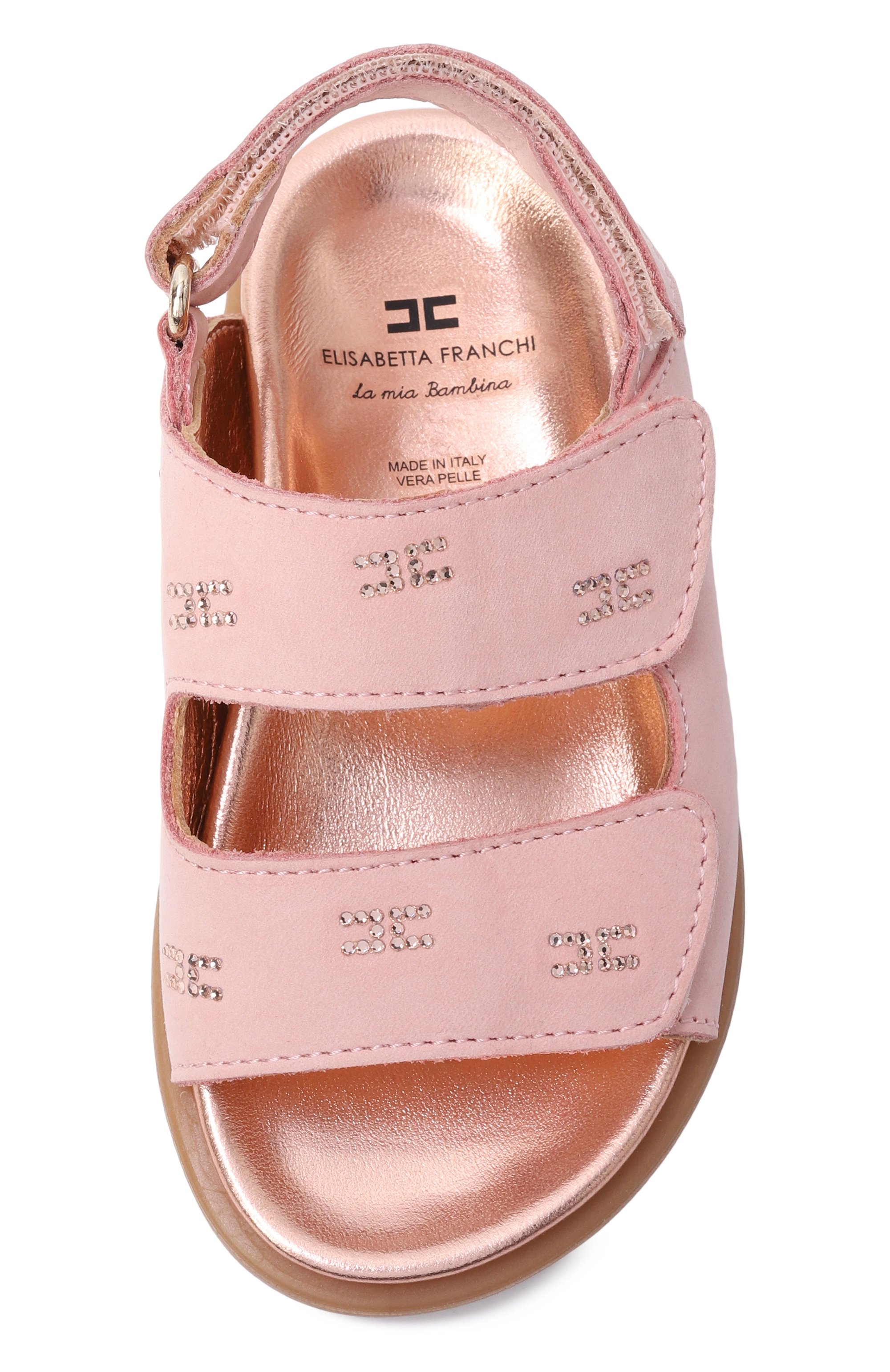 Кожаные сандалии ELISABETTA FRANCHI LA MIA BAMBINA, арт. F1A2-E0554-0239_001, фото 4